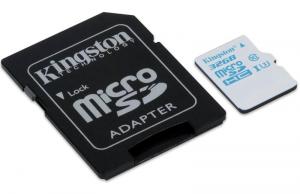 Kingston microSD Action Camera UHS I U3 for GoPro drones